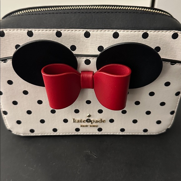Kate Spade Polka Dot Kids Bag with Red Bow - Picture 2 of 7